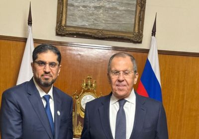 سفير الإمارات لدى موسكو يلتقي وزير الخارجية الروسي