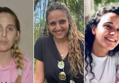 الجيش الإسرائيلي يعلن استلام الأسيرات الـ3 من قطاع غزة