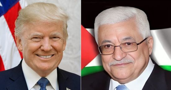 الرئيس الفلسطيني يهنئ ترامب بمناسبة تنصيبه رئيسًا لأمريكا