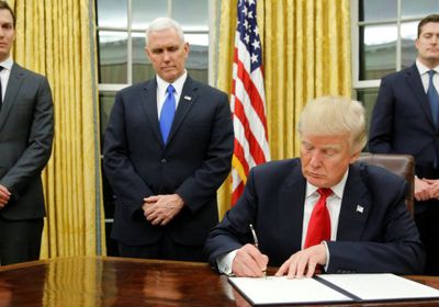 ترامب يصل البيت الأبيض ليباشر مهامه رئيسًا لأمريكا