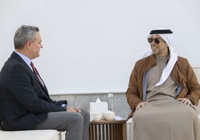 منصور بن زايد يستقبل السفير التركي لدى أبوظبي