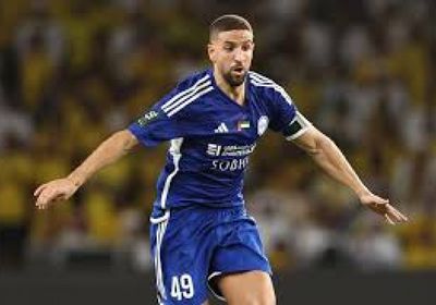 النصر الإماراتي ينهي التعاقد مع قائده تاعرابت بالتراضي
