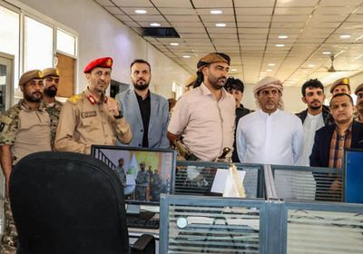 باكريت والجفري يتفقدان مقر قيادة اللواء الأول حماية رئاسية