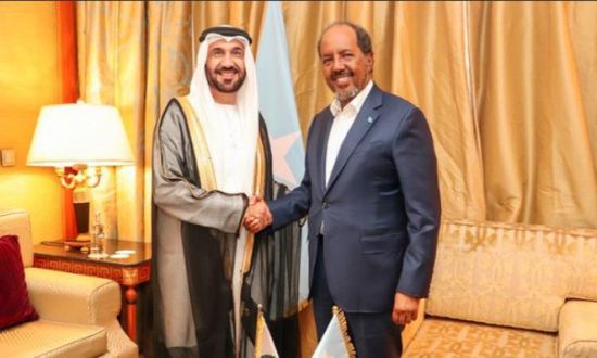 رئيس الصومال يستقبل رئيس البرلمان العربي في القاهرة