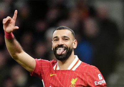 محمد صلاح يسجل الهدف الثاني لليفربول أمام إيبسويتش تاون