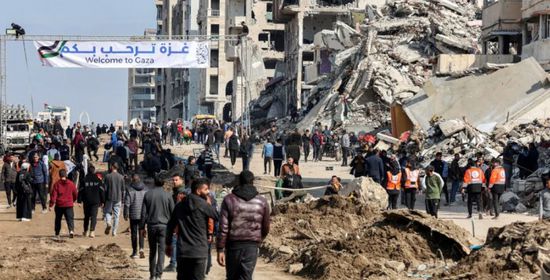 الرئاسة الفلسطينية تدين أي مشروع تهجير لسكان قطاع غزة