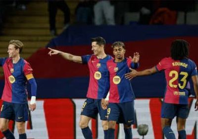 برشلونة يكتسح فالنسيا بسبعة أهداف 