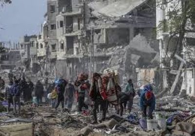 سكان قطاع غزة يبدأون العودة للشمال