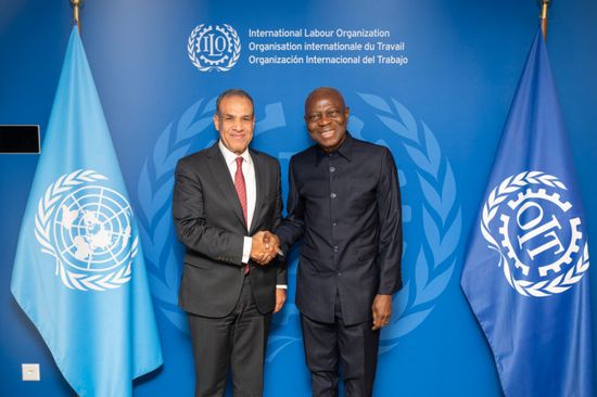 وزير الخارجية المصري يلتقي بالمُدير العام لمُنظمة العمل الدولية