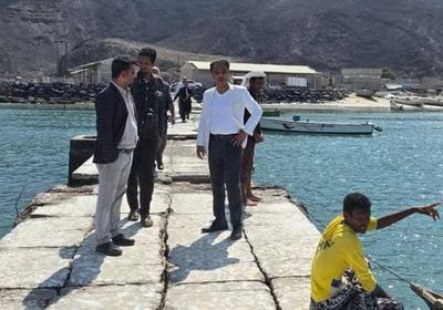 فادي باعوم يتفقد مراكز الإنزال السمكي ومشاريع الاصطياد