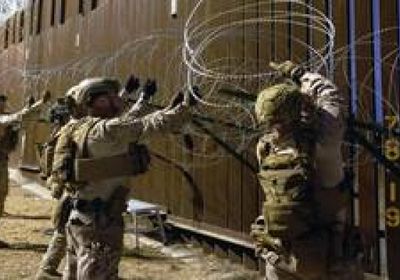 تبادل إطلاق النار على الحدود الأمريكية المكسيكية