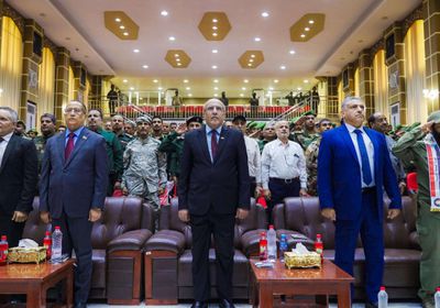 حفل لتكريم قوات الحزام الأمني في العاصمة عدن