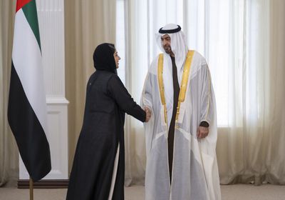 سفيرة الإمارات لدى السويد تؤدي اليمين أمام الشيخ محمد بن زايد
