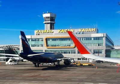 توقف رحلات الطيران مؤقتًا في مطار بروسيا