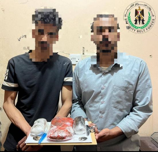 حزام طوق عدن يحبط تهريب مخدرات إلى العاصمة