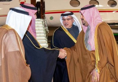 ولي عهد البحرين يصل الرياض