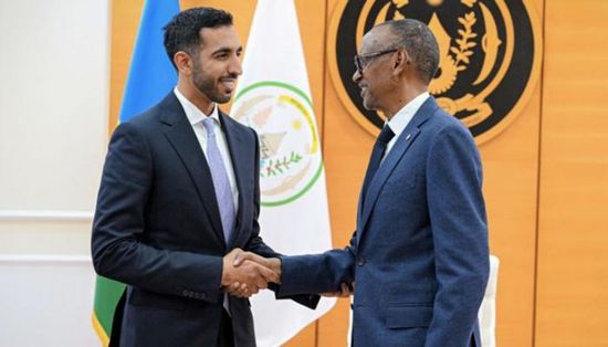 وزير الدولة الإماراتي يبحث مع الرئيس الرواندي تعزيز العلاقات المشتركة