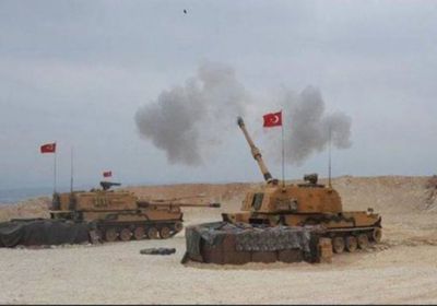 مدفعية تركيا تقصف موقعًا لوجستيًا في ريف الرقة