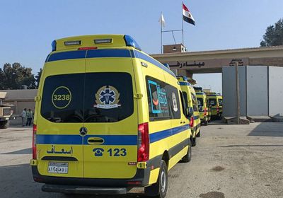    أول دفعة من الجرحى الفلسطينيين تصل مصر