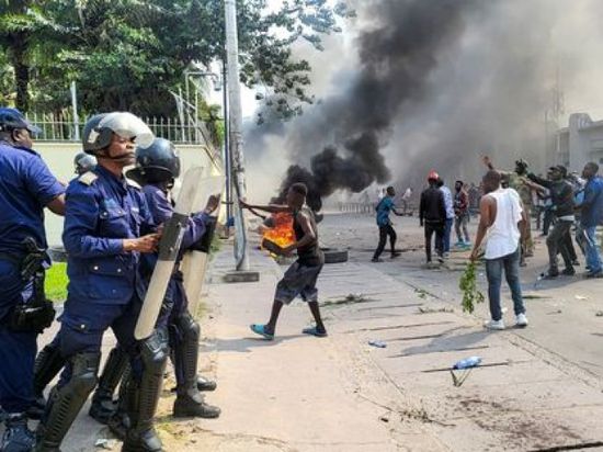 تظاهرات في باريس تنديدًا بالحرب في الكونغو الديمقراطية