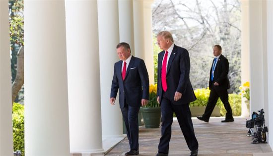 عاهل الأردن يلتقي ترامب في واشنطن 11 فبراير