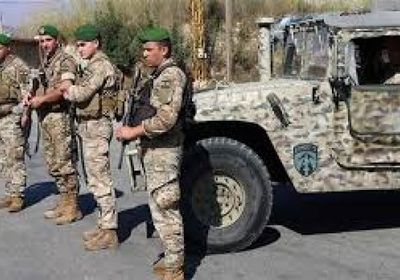 الجيش اللبناني يعتقل شخصين متهمين بمقتل مواطن في فاريا