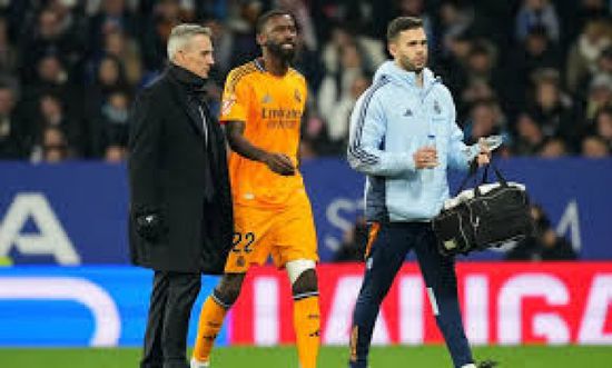 روديجر مدافع ريال مدريد يغيب عن الملاعب بسبب الإصابة