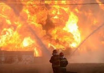 حرائق في منشأتي نفط وغاز روسيتين
