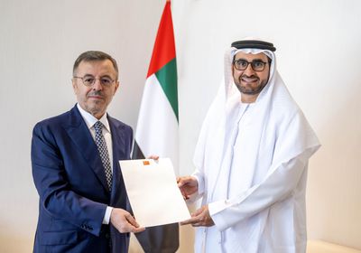 الخارجية الإماراتية تتسلم أوراق اعتماد السفير التركي الجديد