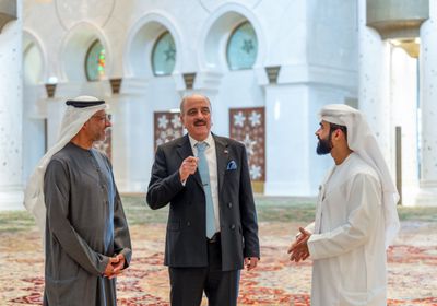 وزير خارجية تونس يزور جامع الشيخ زايد الكبير