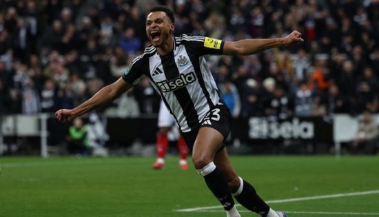 نيوكاسيل يونايتد يهزم آرسنال بثنائية بكأس الرابطة الإنجليزية