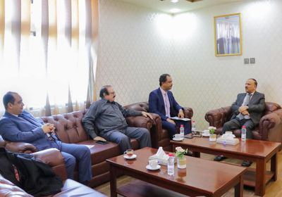 باعوم وحميد يبحثان سير أنشطة وزارة النقل