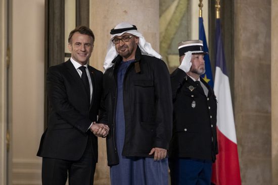 الشيخ محمد بن زايد يبحث مع ماكرون تعزيز العلاقات الاستراتيجية