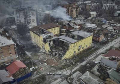 سماع دوي انفجارات قوية في كييف