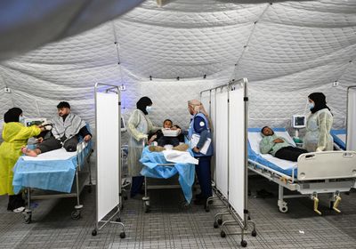 المستشفى الإماراتي العائم بالعريش يستقبل 30 مريضا فلسطينيا