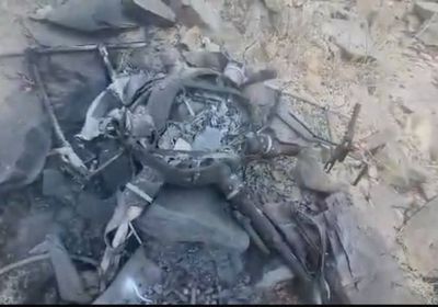 الدفاعات الجوية الجنوبية تسقط مسيرة حوثية في بيحان