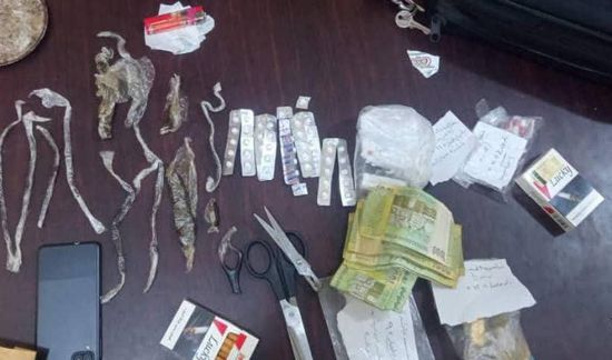 أمن عدن يضبط 15 متهما بترويج المخدرات في شهر