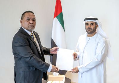 الخارجية الإماراتية تتسلم أوراق اعتماد سفير توفالو الجديد