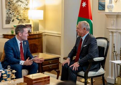 عاهل الأردن: السلام الشامل أساس لحل الدولتين