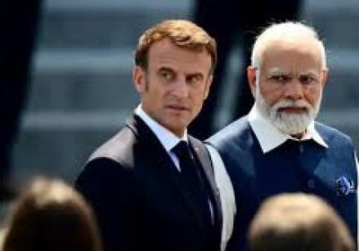ماكرون ومودي يعرضان شراكتهما في مرسيليا