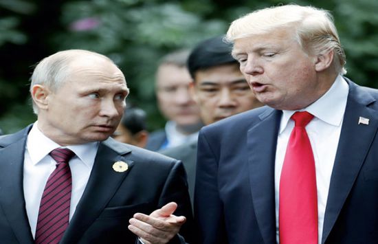 روسيا تعلن عن مباحثات هاتفية طويلة بين بوتين وترامب