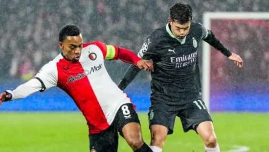 ميلان يسقط أمام فينورد بدوري الأبطال