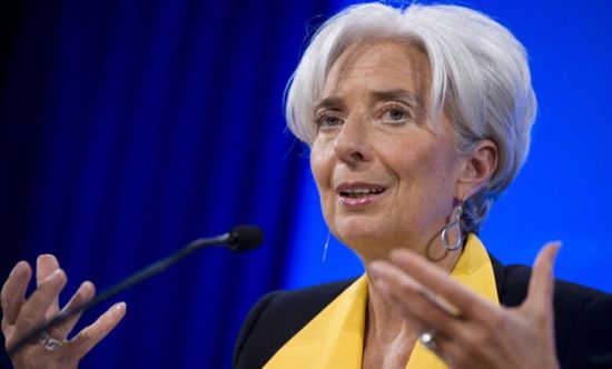 لاجارد تحذر من تباطؤ النمو الاقتصادي في أوروبا