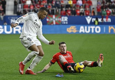 ريال مدريد يتعادل مع أوساسونا بالدوري الإسباني