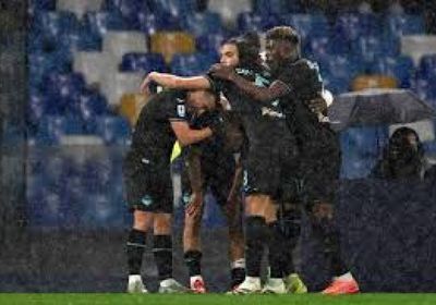 لاتسيو يخطف نقطة ثمينة من نابولي بالدوري الإيطالي