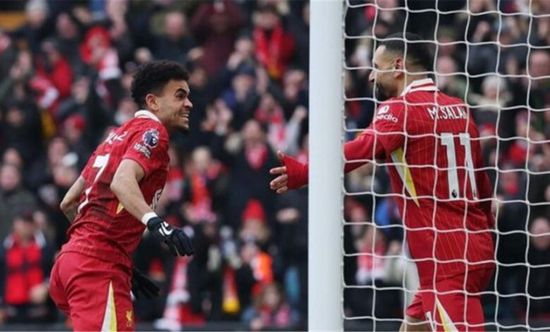 دياز وصلاح يقودان ليفربول للفوز على ولفرهامبتون