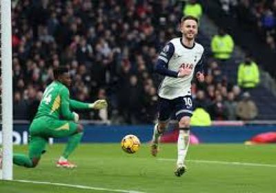 ماديسون يمنح توتنهام الفوز على مانشستر يونايتد
