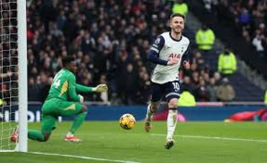 ماديسون يمنح توتنهام الفوز على مانشستر يونايتد