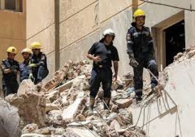 عشرة قتلى بانهيار مبنى في القاهرة