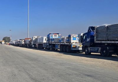 إدخال 290 شاحنة مساعدات إنسانية إلى قطاع غزة